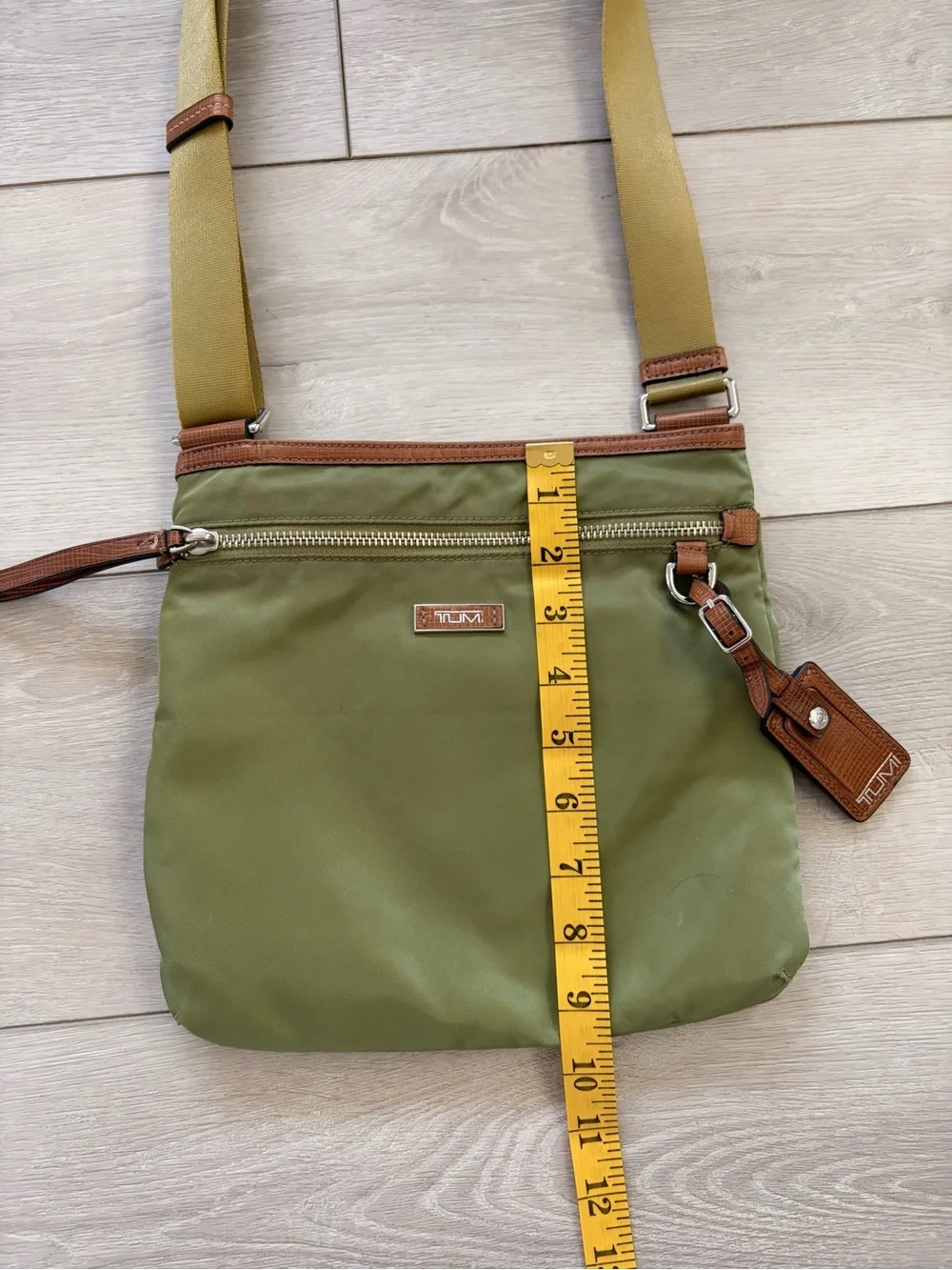 Tumi Voyageur Capri Crossbody Bag with Leather Trim